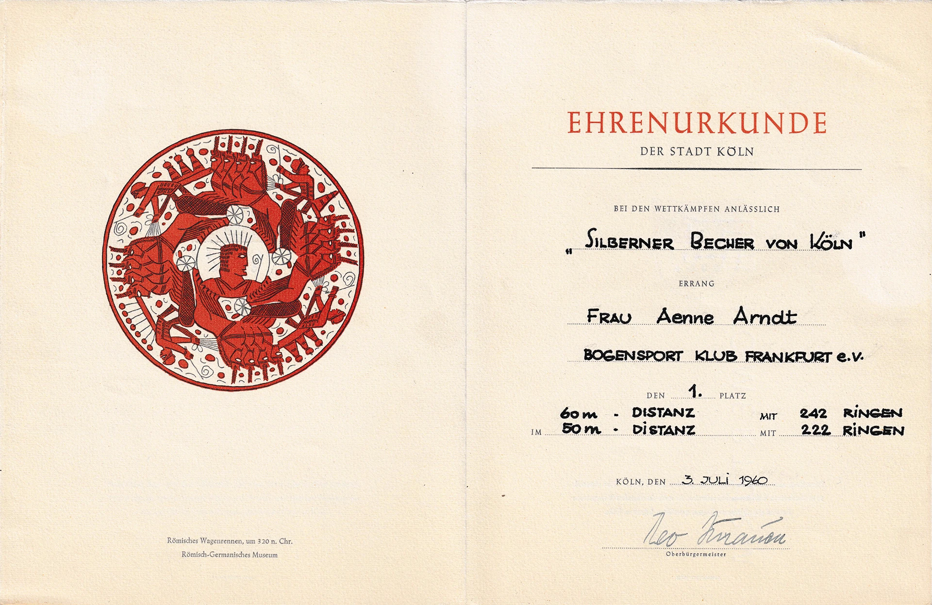 1960_Ehrenurkunde_StadtKoeln_AArndt_B_20221102_0001-2